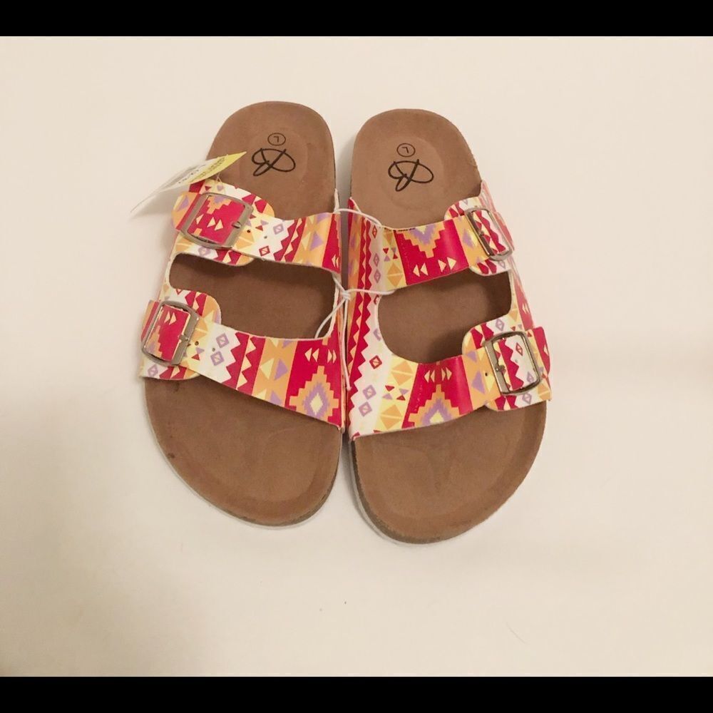 Big girls Aztec Print Sandals‎